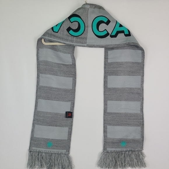 NEW Ruffneck B&B CACTUS Denver, Colorado Scarf Grey Green 68" x 8" - Picture 6 of 6